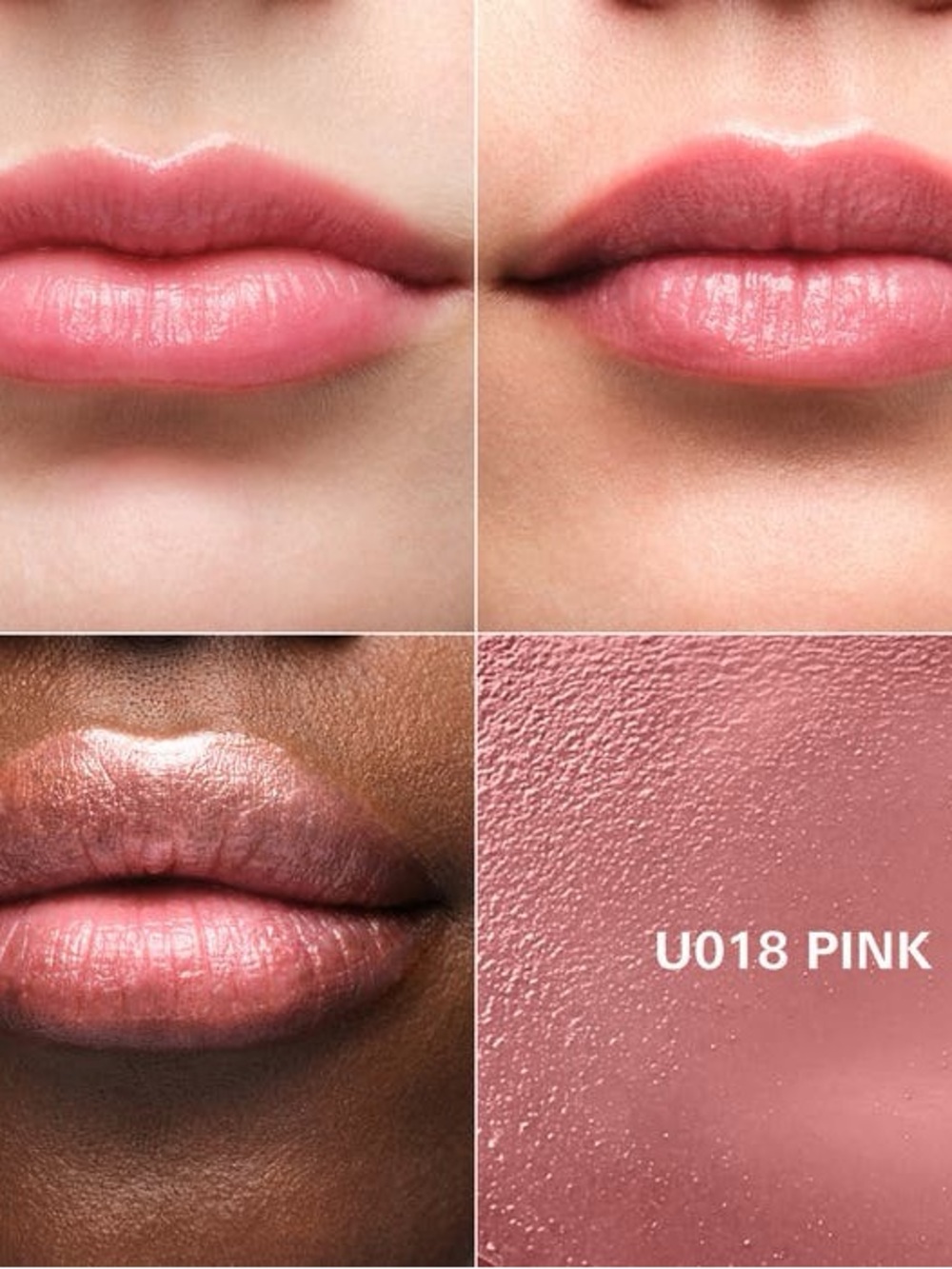 Prada Refillable Light Glowing Lip Oil Stick -U018 PINK NIB - Picture 2 of 5